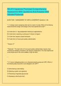 RN ATI Capstone Proctored Comprehensive&NewLine;Assessment With Questions And Answers With&NewLine;Detailed Rationale