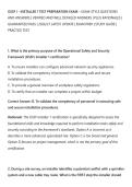 OSSF I - INSTALLER 1 TEST PREPARATION EXAM &ndash; EXAM-STYLE QUESTIONS&NewLine;AND ANSWERS &vert; VERIFIED AND WELL DETAILED ANSWERS &vert; PLUS RATIONALES &vert;&NewLine;GUARANTEED PASS &vert; 2026&sol;27 LATEST UPDATE &vert; EXAM PREP &vert; STUDY GUIDE &vert;&NewLine;PRACTICE TEST