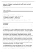 PHYS 165 MODULE 8 EXAM PRACTICE &vert; STUDY GUIDE &vert; TESTBANK &vert; PRACTICE&NewLine;QUESTIONS & ANSWERS &vert; EXAM PREPARATION &vert; LATEST UPDATE 2026&sol;2027 &vert;&NewLine;ADVANCED REVIEW