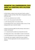 PROMETRIC CNA COMPREHENSIVE STUDY&NewLine;GUIDE 2026 QUESTIONS WITH SOLUTIONS&NewLine;GRADED A&plus;