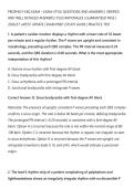 PROPHECY EKG EXAM &ndash; EXAM-STYLE QUESTIONS AND ANSWERS &vert; VERIFIED&NewLine;AND WELL DETAILED ANSWERS &vert; PLUS RATIONALES &vert; GUARANTEED PASS &vert;&NewLine;2026&sol;27 LATEST UPDATE &vert; EXAM PREP &vert; STUDY GUIDE &vert; PRACTICE TEST