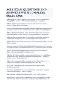 ACLS Exam Questions & Answers &vert; Complete Study Guide 2027