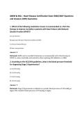 ABFM & KSA &ndash; Heart Disease Certification Exam 2026&sol;2027 Questions&NewLine;and Answers 100&percnt; Guarantee&NewLine;