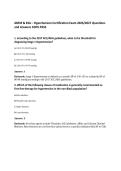 ABFM & KSA &ndash; Hypertension Certification Exam 2026&sol;2027 Questions&NewLine;and Answers 100&percnt; PASS