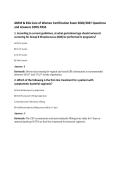ABFM & KSA Care of Women Certification Exam 2026&sol;2027 Questions&NewLine;and Answers 100&percnt; PASS