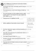 NCCT Phlebotomy Certification Exam Study Guide &sol; Score 100&percnt; &sol; 2025&ndash;2026 Update &sol; NCPT Test Bank Prep&NewLine;&NewLine;