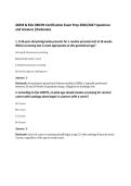 ABFM & KSA OBGYN Certification Exam Prep 2026&sol;2027 Questions&NewLine;and Answers &vert;Rationales&NewLine;