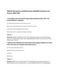 ABFM & KSA Seizures Certification Exam 2026&sol;2027 Questions and&NewLine;Answers 100&percnt; PASS&NewLine;