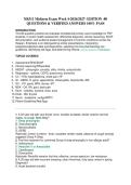 NR511 Midterm Exam Week 4-2026&sol;2027- EDITION -80  QUESTIONS & VERIFIED ANSWERS 100&percnt; PASS 