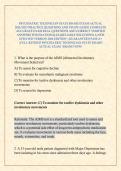 PSYCHIATRIC TECHNICIAN STATE BOARD EXAM ACTUAL 2026&sol;2027 PRACTICE QUESTIONS AND STUDY GUIDE COMPLETE ACCURATE EXAM REAL QUESTIONS AND CORRECT VERIFIED ANSWERS WITH RATIONALES &lpar;RELIABLE SOLUTIONS&rpar; A NEW UPDATED VERSION 2026 EDITION &vert;GUARANTEED PASS A&plus; &vert;FUL