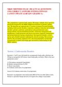 NR601 MIDTERM EXAM  300 ACTUAL QUESTIONS &NewLine;AND CORRECT ANSWERS WITH RATIONALE &NewLine;LATEST UPDATE ALREADY GRADED A&plus;