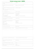 Endo Exam 1 Questions and Answers &vert; Endocrinology Study Guide & Exam Prep