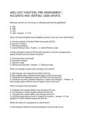 WGU C237 TAXATION &vert; PRE-ASSESSMENT &vert; &NewLine;ACCURATE AND VERIFIED &vert; 2026 UPDATE