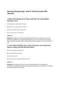 Advanced Pathophysiology - Week 6&colon; Pulmonary System 2026&NewLine;&vert;Maryville&NewLine;