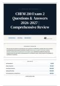 CHEM 210 Exam 2 Questions & Answers 2026-2027 Comprehensive Review