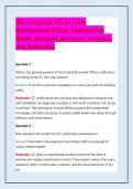 The Complete ICC Z4 Code Enforcement Officer Examination Guide&colon; Essential Questions&comma; Answers&comma; and Rationales