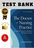 The Doctor of Nursing Practice &lpar;Chism&rpar;&comma; 5th Edition Test Bank&vert; All 17 chapters 