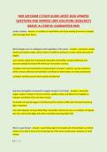NUR 529 EXAM 2 STUDY GUIDE LATEST 2026 UPDATED &NewLine;QUESTIONS AND VERIFIED 100&percnt; SOLUTIONS &lpar;2026&sol;2027&rpar; &NewLine;GRADE&colon; A&plus;&vert;STATUS&colon; GUARANTEED PASS 