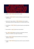 MS BAIL AGENT STUDY&NewLine;GUIDE 2026&sol;2027 ACTUAL EXAM &vert;&NewLine;100&percnt; CORRECT ANSWERS WITH&NewLine;DETAILED RATIONALES &vert; PASS&NewLine;GUARANTEED - A&plus; GRADED