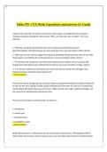 PATHO 370 &ndash; CYU Week 5 Questions and Answers A&plus; Grade &vert; 2026&sol;2027 Comprehensive Study Guide