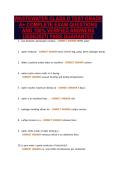 WASTEWATER CLASS D TEST GRADE&NewLine;A&plus; COMPLETE EXAM QUESTIONS&NewLine;AND 100&percnt; VERIFIED ANSWERS&NewLine;&lpar;2026&sol;2027&rpar; PASS GUARANTEE