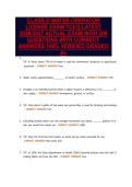 CLASS D WATER OPERATOR&NewLine;LICENSE EXAM TCEQ LATEST&NewLine;2026&sol;2027 ACTUAL EXAM WITH 200&NewLine;QUESTIONS WITH CORRECT&NewLine;ANSWERS 100&percnt; VERIFIED GRADED&NewLine;A&plus;