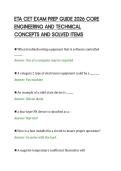 ETA CET EXAM PREP GUIDE 2026 CORE&NewLine;ENGINEERING AND TECHNICAL&NewLine;CONCEPTS AND SOLVED ITEMS