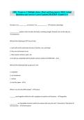 CHC Exam 1 &ndash; Multiple Choice&comma; Short & Long Answer Questions and Answers&comma; Latest Update 2026&sol;2027 &lpar;Graded A&plus;&rpar;