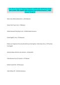 CorePower Yoga C1 Class Sequence Exam &lpar;Latest 2026&sol;2027 Update&rpar; &ndash; Complete Questions & Verified Answers &vert; 100&percnt; Correct &vert; Graded A&plus;