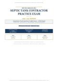 South Carolina Septic Tank Contractor Practice Exam &ndash; South Carolina Department of Environmental Services &lpar;SCDES&rpar; &ndash; 2026&sol;2027 Edition &ndash; Comprehensive Practice Questions and Verified Answers