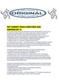 DOT CORRECT FINALS QUESTIONS AND ANSWERS SET A&period;pdf