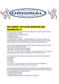 DOT CORRECT TEST PAPER QUESTIONS AND ANSWERS SET A&period;pdf