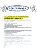 ALABAMA REAL ESTATE EXAMINATION TIPS QUESTIONS AND ANSWERS SET A&period;pdf