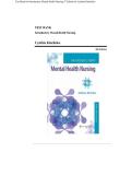 Complete Test Bank for Introductory Mental Health Nursing 5th Edition by Cynthia Kincheloe All Chapters&excl; ALREADY RATED A&plus; 100&percnt; CORRECT ANSWERS