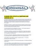 ALABAMA REAL ESTATE ALL QUESTIONS AND ANSWERS SET A&period;pdf&NewLine;&NewLine;1&period; Document information