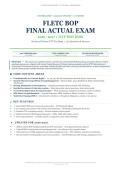 FLETC BOP Final Actual Exam &ndash; Bureau of Prisons &lpar;BOP&rpar; ICTP Test Bank &ndash; 2026&sol;2027 Edition &ndash; 200 Verified Questions and Answers