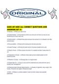 SANS 401 GSEC ALL CORRECT QUESTIONS AND ANSWERS SET A&period;pdf