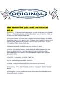 GSEC REVIEW TIPS QUESTIONS AND ANSWERS SET A&period;pdf