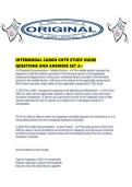 INTERMODAL CARGO CNTR STUDY GUIDE QUESTIONS AND ANSWERS SET A&period;pdf