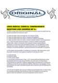 LEWIS MEDICAL SURGICAL COMPREHENSIVE QUESTIONS AND ANSWERS SET A&period;pdf