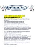 LEWIS MEDICAL SURGICAL STUDY GUIDE QUESTIONS AND ANSWERS SET A&period;pdf