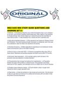 WGU D450 HESI STUDY GUIDE QUESTIONS AND ANSWERS SET A&period;pdf