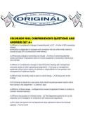 COLORADO NHA COMPREHENSIVE QUESTIONS AND ANSWERS SET A&period;pdf