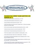 COLORADO NHA CORRECT EXAMS QUESTIONS AND ANSWERS SET A&period;pdf