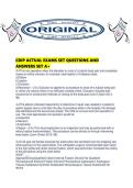 CDIP ACTUAL EXAMS SET QUESTIONS AND ANSWERS SET A&period;pdf