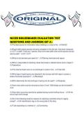 NCCER BOILERMAKER EVALUATION TEST QUESTIONS AND ANSWERS SET A&period;pdf
