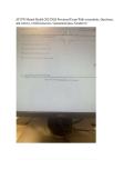 ATI PN Mental Health 20232026 Proctored Exam With screenshots&comma; Questions&comma; &NewLine;and correct&comma; verified answers&period; Guaranteed pass &sol;Graded A&plus;