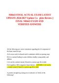 NR643 FINAL ACTUAL EXAM LATEST &NewLine;UPDATE 2026&sol;2027 Update Co
