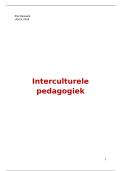 samenvatting Interculturele Pedagogiek &vert; Migratie &vert; UGent &vert; 2026&sol;27