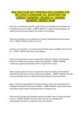 WGU D662 Exam 2027 &vert; Personalized Learning for Inclusive Classrooms